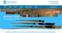 Desktop Screenshot of euromar.com.br