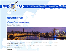 Tablet Screenshot of euromar.org