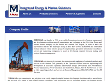 Tablet Screenshot of euromar.biz